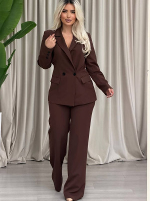 Классический брючный костюм DMP-R1899T630