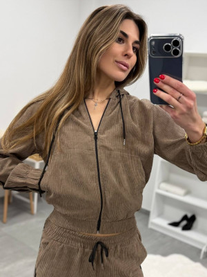 Вельветовый спортивный костюм DMP-R1895T550