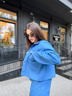 Джинсовый костюм двойка RED-A93T750