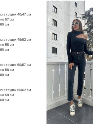 Стильный гольф с вырезом RED-A94T150