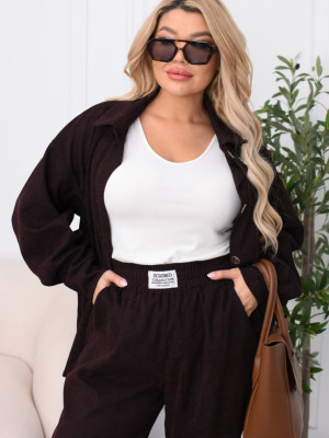 Оверсайз рубашка и джогеры ET-A8941T750