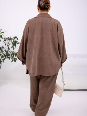 Оверсайз рубашка и джогеры ET-A8941T750