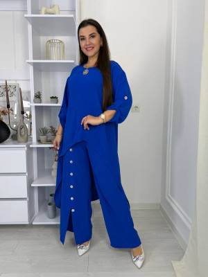 Костюм-двойка с длинной блузкой VL-A1151T800