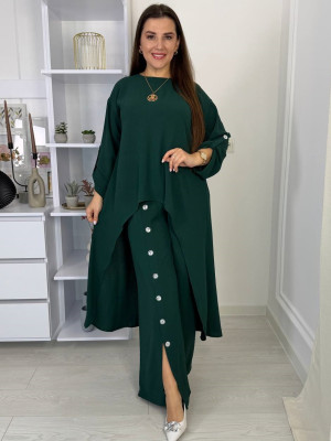 Костюм-двойка с длинной блузкой VL-A1151T800