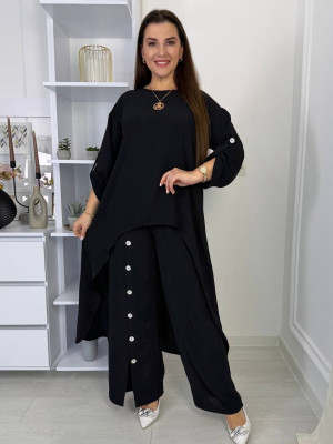 Костюм-двойка с длинной блузкой VL-A1151T800