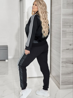 Кожаный бомбер с брюками VOJ-A339T750