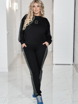 Прогулочный костюм со стразами VOJ-A343T800