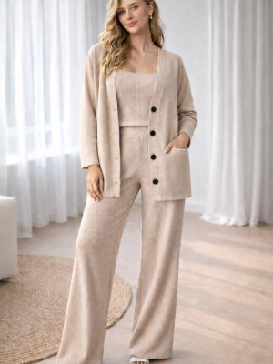 Стильный костюм тройка EST-A5968T930