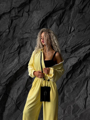 Красивый велюровый комбинезон EST-A8019T630