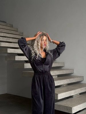 Красивый велюровый комбинезон EST-A8019T630