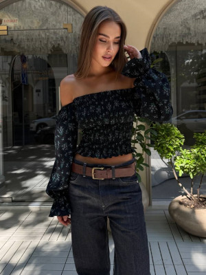 Стильный топ с длинным рукавом MSM-A269T330