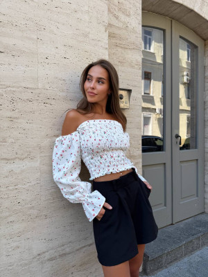 Стильный топ с длинным рукавом MSM-A269T330