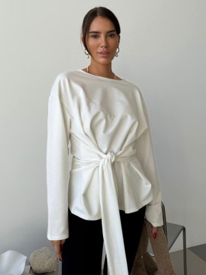 Стильный свитшот с завязками MPK-A380T500