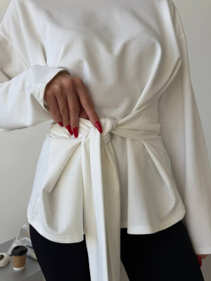 Стильный свитшот с завязками MPK-A380T500