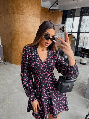 Платье в цветочном принте JW-A341T450