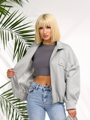 Бомбер из кашемира JW-A2050T1150