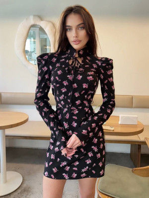 Красивое мини-платье SAO-A204T420