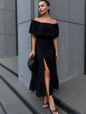 Длинное женское платье SOL-A3028T800