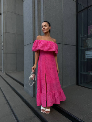 Длинное женское платье SOL-A3028T800