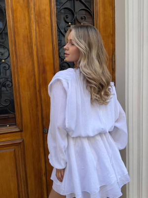 Шифоновое оверсайз платье SOL-A3030T500