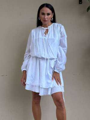 Шифоновое оверсайз платье SOL-A3030T500