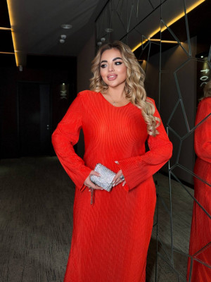 Платье плиссе MA-N2166T550