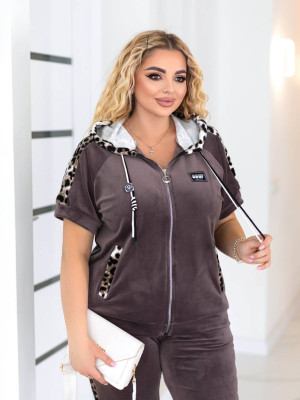 Женский велюровый костюм LZ-L880T720