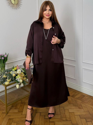 Изысканный шелковый комплект DV-AR5489T910