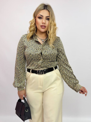 Шелковая классическая блуза EY-A537T14B16