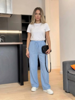 Льняные женские брюки IMMA-A199T390B450