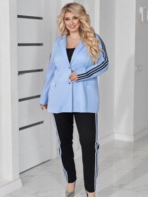 Брючный костюм с лампасами VOJ-A1073T900