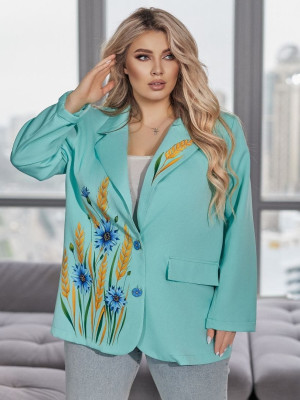 Красивый пиджак с аппликацией VOJ-A1070T650