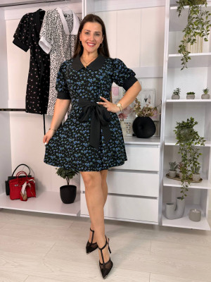 Короткое платье на молнии VL-A1157T600