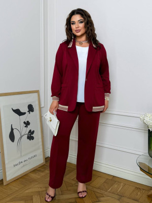 Брючный костюм тройка DV-R4445T1150