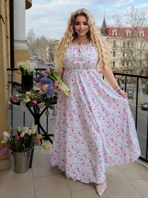 Легкое платье макси PRA-A1376T550