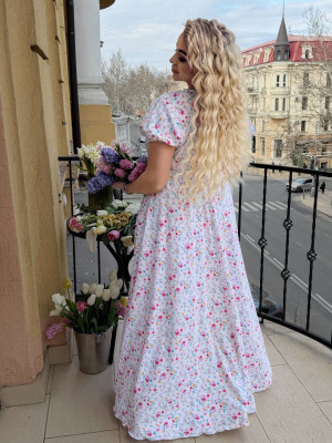 Легкое платье макси PRA-A1376T550