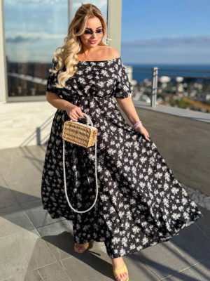 Летнее платье в пол PRAT-A2287T490