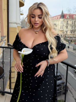 Платье со шнуровкой на спине PRAT-A2296T530