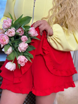 Легка спідниця-шорти ODF-A978T450