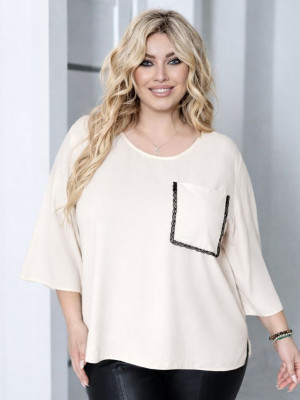 Стильная свободная блуза JA-A842.2T380