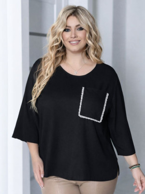 Стильная свободная блуза JA-A842.2T380