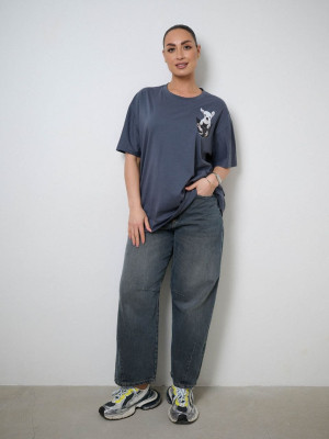 Женская оверсайз футболка IS-A237T300