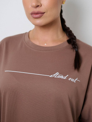 Женская оверсайз футболка IS-A237T300