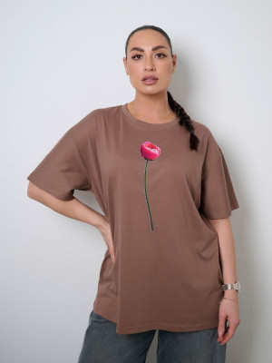 Женская оверсайз футболка IS-A237T300