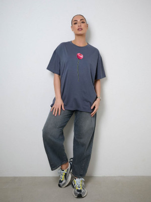 Женская оверсайз футболка IS-A237T300