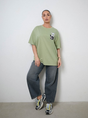 Женская оверсайз футболка IS-A237T300