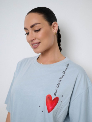 Женская оверсайз футболка IS-A237T300