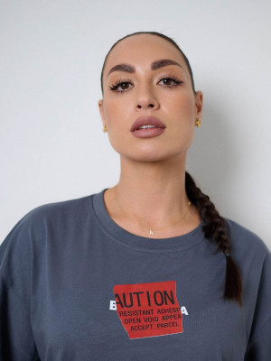 Женская оверсайз футболка IS-A237T300