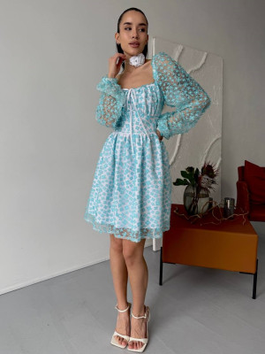 Ніжна міні сукня SOL-A3041T1150