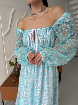 Цветочное платье миди SOL-A3042T1200